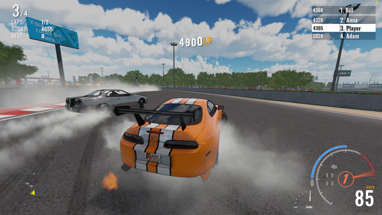 First Racer - скриншот 4