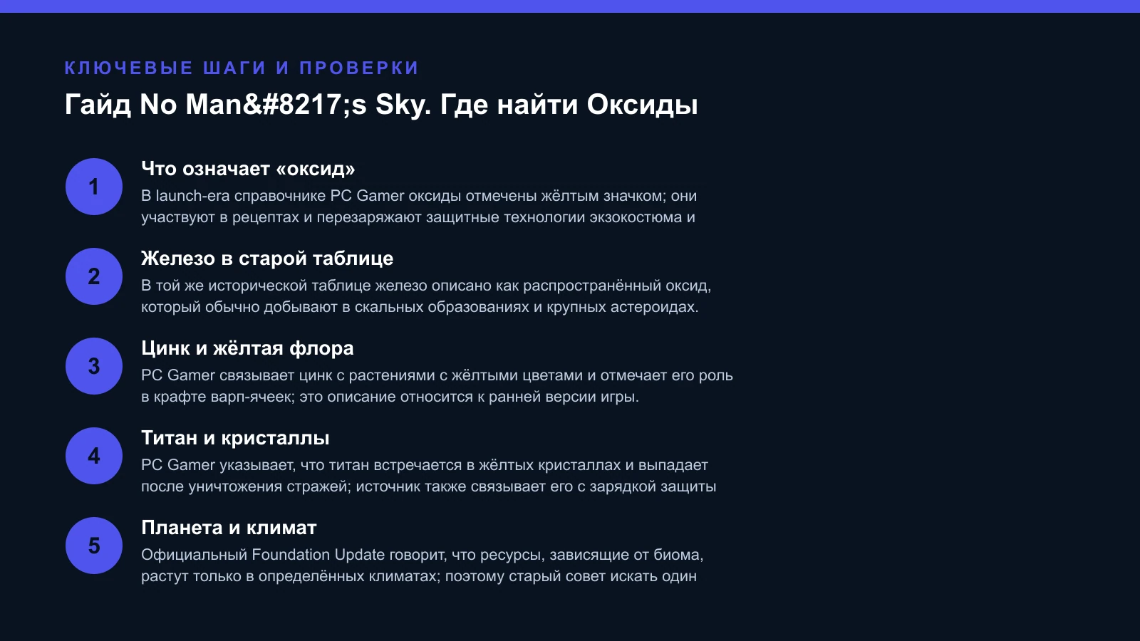 Гайд No Man’s Sky. Где найти Оксиды — проверенные шаги и ориентиры