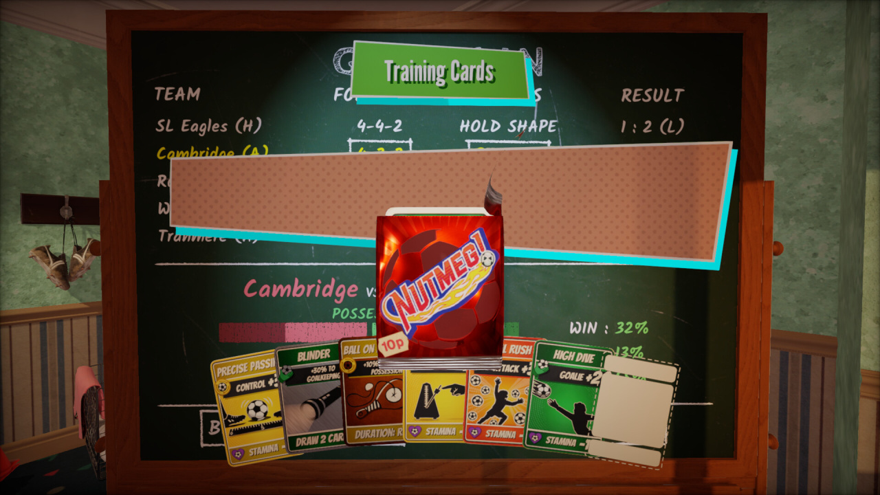 NUTMEG! A Nostalgic Deckbuilding Football Manager - скриншот 4