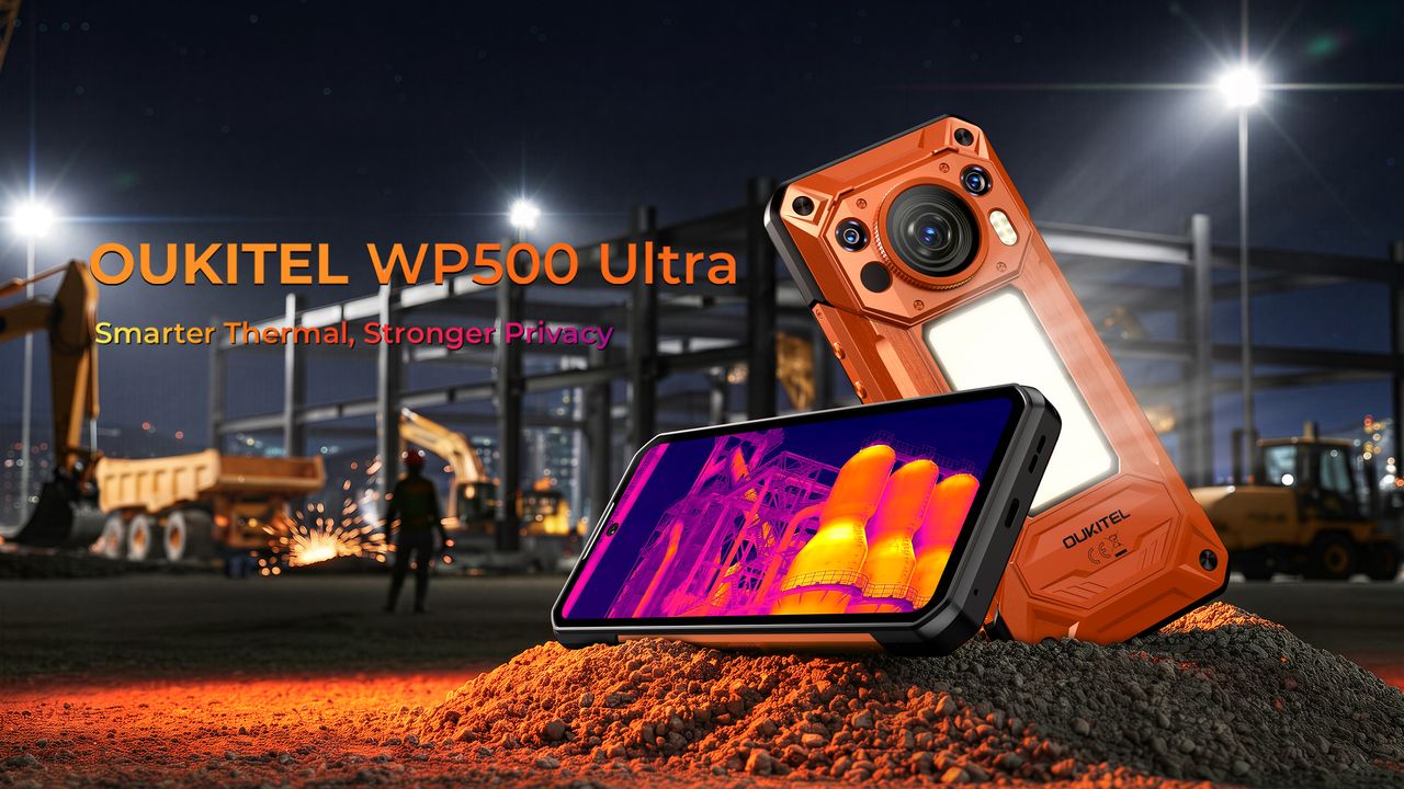 Oukitel представила защищенный смартфон WP500 Ultra с аппаратной блокировкой приватности