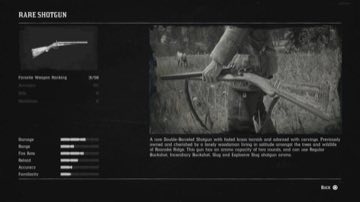 Red Dead Redemption 2 - где найти редкий дробовик