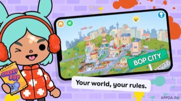 Toca Boca World для Андроид - открой мир творчества